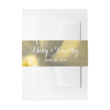 Konstblomning i Gult Tones - Bröllop