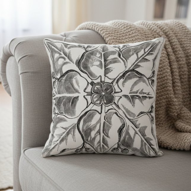 Konstblomning i renaissance Dekorativ kudde (Skapare uppladdad)