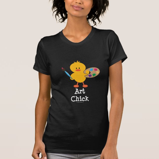 KonstchickT-tröja Tee (Framsida)