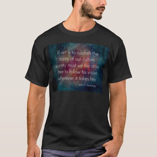 Konstcitationstecken Tee Shirt (Framsida)