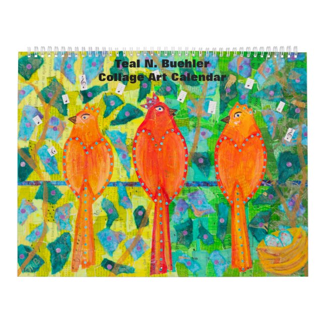 KonstCollagekalender Kalender (Omslag)