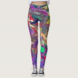 Konstdamasker 2017 leggings