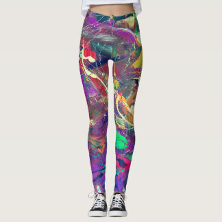 Konstdamasker 2017 leggings