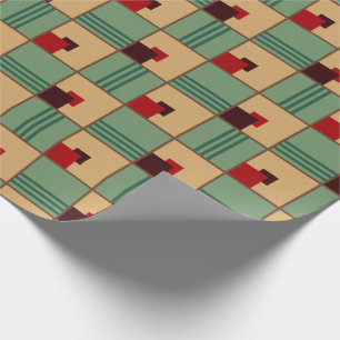 Konstdekodesign från 1930-talet presentpapper