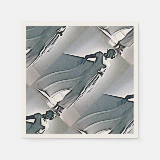 konstdekoskönhet pappersservett (Framsidan)