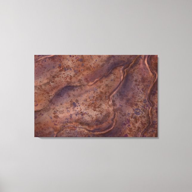 Konstdekretet från sydvästra Marble Wall Canvastryck (Framsida)