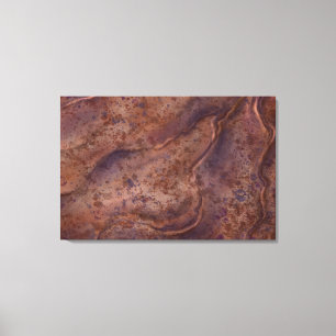 Konstdekretet från sydvästra Marble Wall Canvastryck