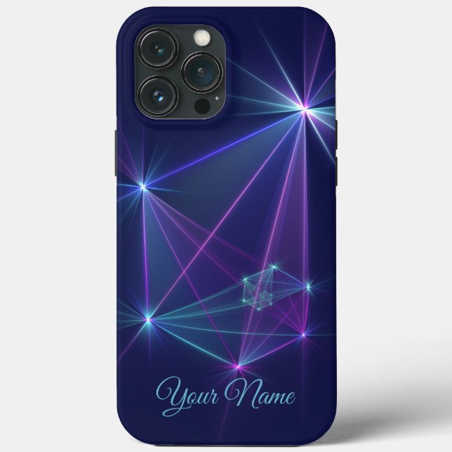 Konstellation, Abstrakt Fantasy Fractal Art Namn (Baksida)