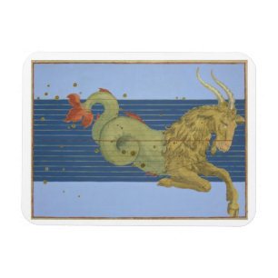 Konstellation av capricornen, från "Uranometria" Magnet
