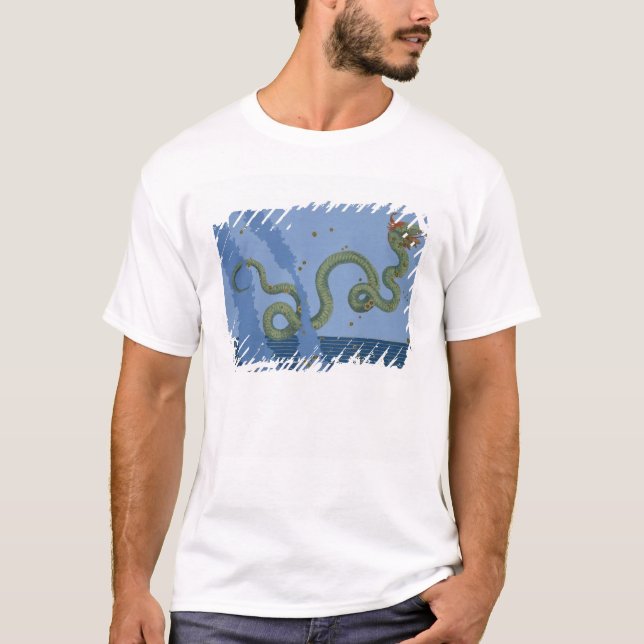 Konstellation av den Serpens caputen och den T Shirt (Framsida)