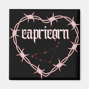 Konstellation av godis med tunn barbergart magnet