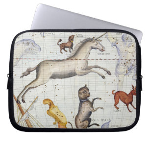 Konstellation av Monoceros med canisen ha som Laptop Sleeve