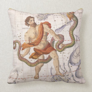 Konstellation av Ophiucus och Serpens, pläterar 2 Kudde