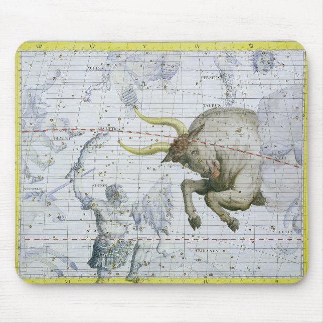 Konstellation av Oxen, pläterar 2 från 'kartboken Musmatta (Framsidan)