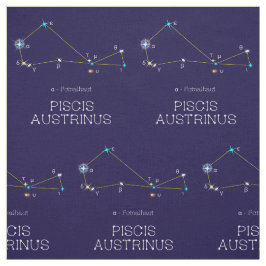 Konstellation av Stars Piscis Austrinus Tyg
