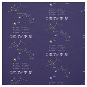 Konstellation av stjärnor Centaurus Tyg