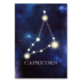 Konstellation | Capricorn | Bröllop Bordsnummer