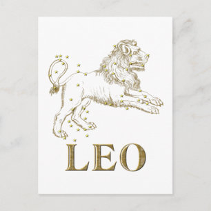 Konstellation: Leo Vykort