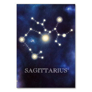 Konstellation   Sagittarius   Bröllop Bordsnummer