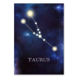 Konstellation | Taurus | Bröllop Bordsnummer