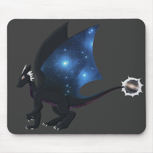 Konstellationdrake Mousepad Musmatta (Framsidan)