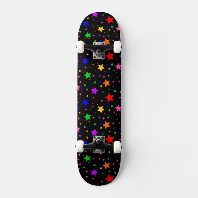 Konstellationer Mini Skateboard Bräda 18,5 Cm (Framsida)