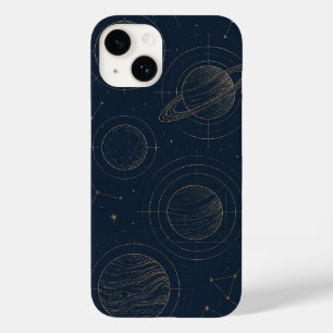 Konstellationerna elegant Guld - Vibrant iphone ca
