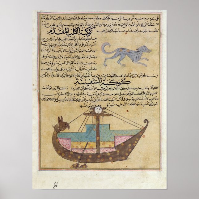 Konstellationerna för Hund och Keel Poster (Framsidan)