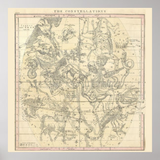 Konstellationerna (juli, augusti, september) poster