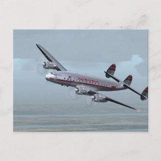 KONSTELLATIONSFLYGPLAN - LUFTFARTYG! VYKORT