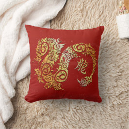 Konstellationstecken för Dragon Chinese Zodiac Hor Kudde