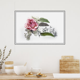 Konsten att åldras omsorgsfullt - A Rosa ros Poster