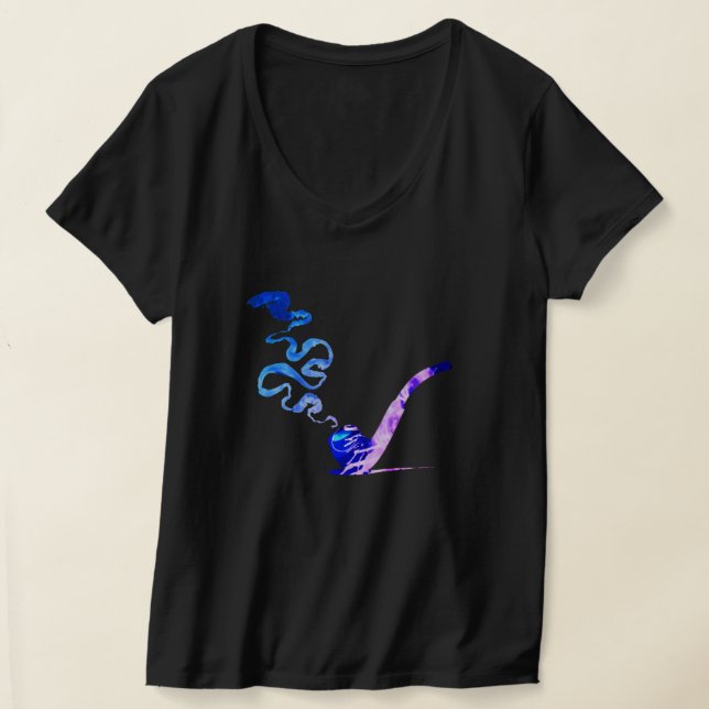Konsten att röka pipa (Miami) T Shirt (Laydown)