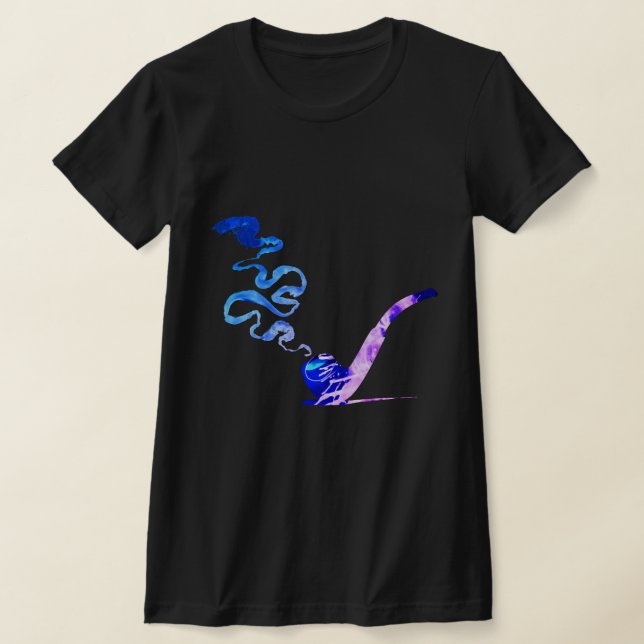 Konsten att röka pipa (Miami) T Shirt (Laydown)