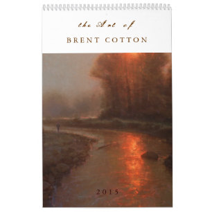 Konsten av BRENTBOMULL 2015 Kalender