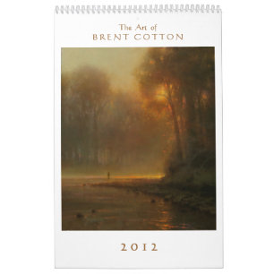 Konsten av Brentbomull Kalender