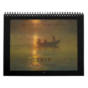 Konsten av Brentbomull Kalender