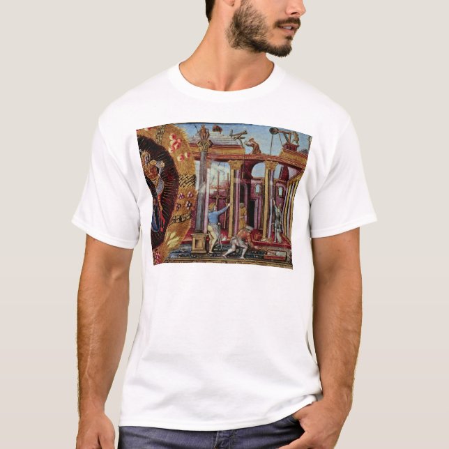 Konsten av byggnad t-shirt (Framsida)