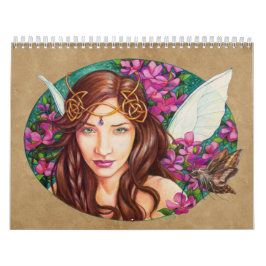 Konsten av den Jane Starr Weils 2017 kalendern Kalender