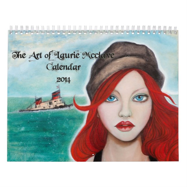 Konsten av den Laurie McClave 2014 kalendern Kalender (Omslag)