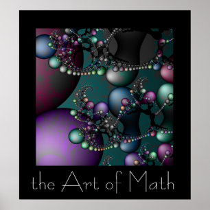 Konsten av Math Poster
