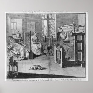 Konsten av Strumpa-Ram-Arbete-Handarbete Poster