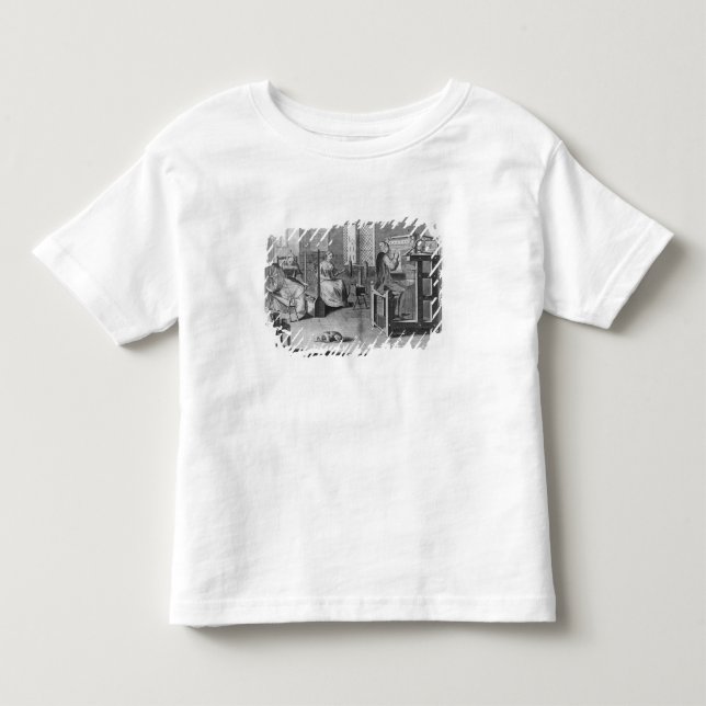 Konsten av Strumpa-Ram-Arbete-Handarbete Tee Shirt (Framsida)