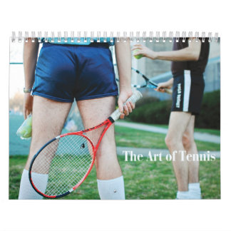 Konsten av tenniskalendern kalender