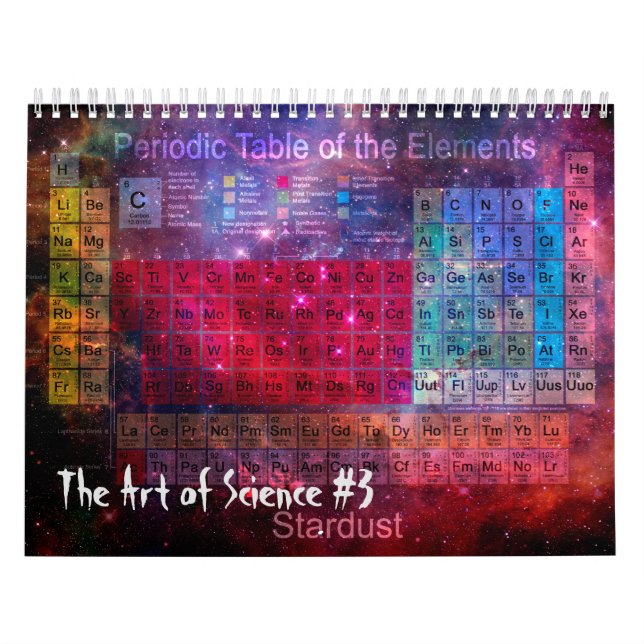 Konsten av vetenskap #3 kalender (Omslag)