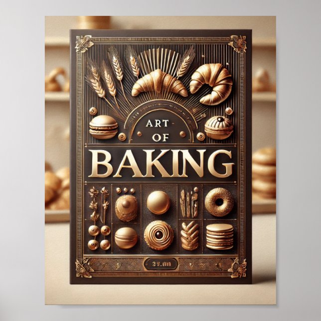 Konsten Baking Poster (Framsidan)