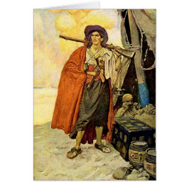 Konsten Buccaneer-pirat OBS Kort