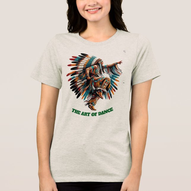 konsten dans t-shirt (Framsida)