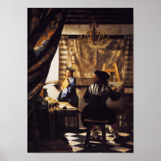 Konsten för målning poster