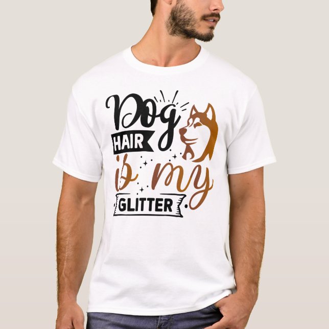 Konsten för positiv Hund | Motiveringsoffert T Shirt (Framsida)